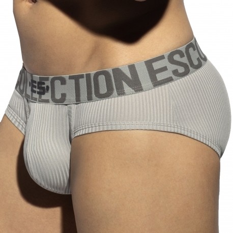 ES Collection Slip Recycled Rib Gris