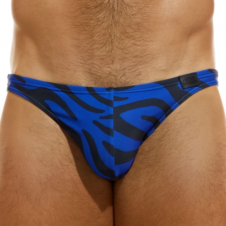 Modus Vivendi Tiger Low Cut Swim Briefs - Blue