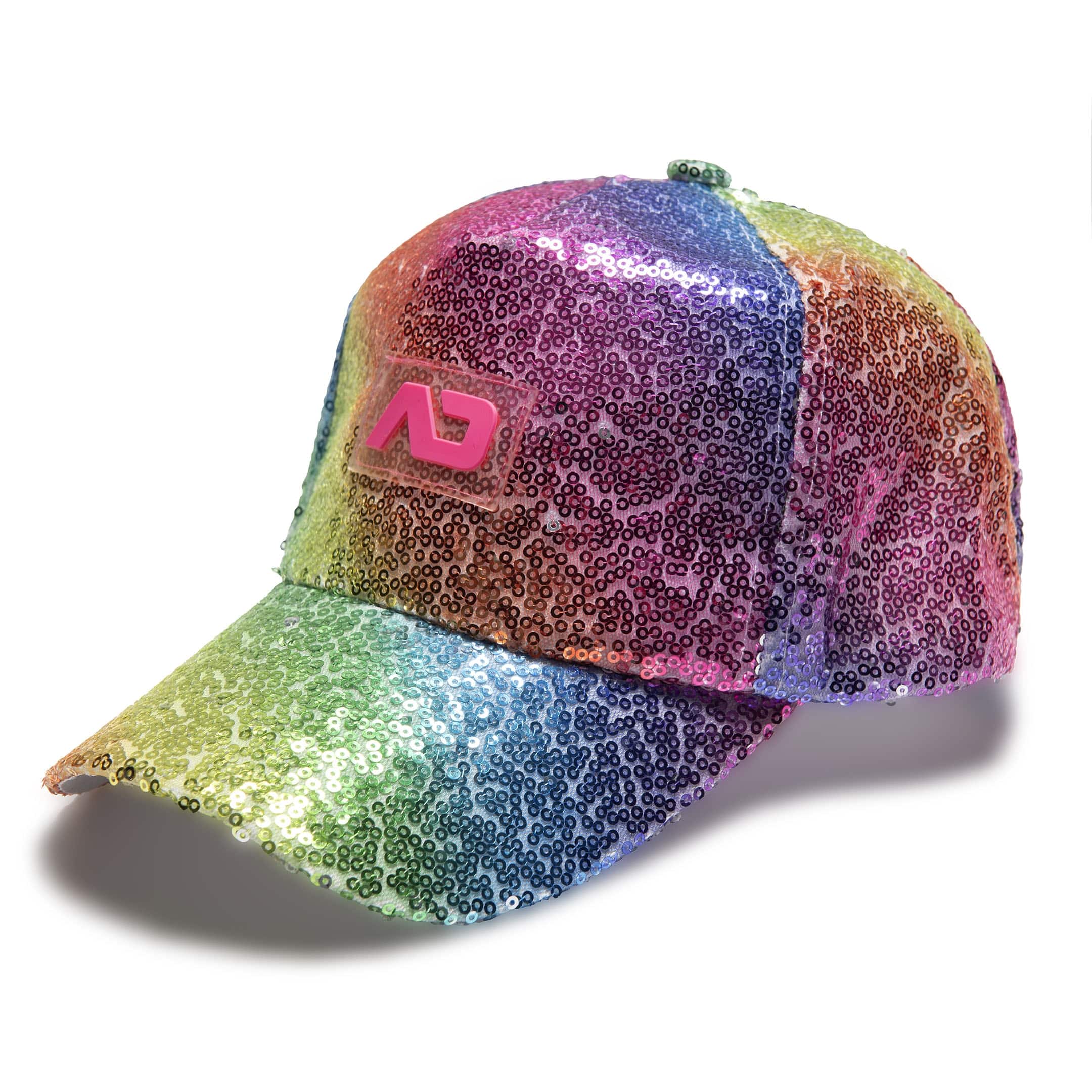 Casquette Disco à Sequins Réversibles, Multicolore - Aux Feux de