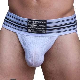 Jock Strap Cumdump Blanc Breedwell