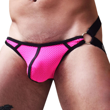 Breedwell Jock Strap Moneymaker Rose Fluo