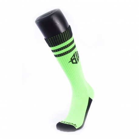 Breedwell Hex Knee Socks - Neon Green