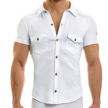 Modus Vivendi Jeans Shirt - White