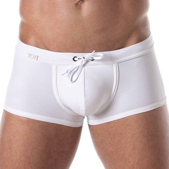 Boxer de Bain Holidays Blanc TOF Paris