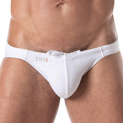 TOF Paris Slip de Bain Bikini Holidays Blanc TOF Paris Slip de Bain Bikini Holidays Blanc