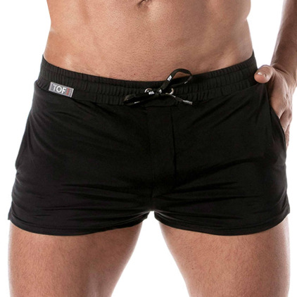 TOF Paris Short de Bain Holidays Noir TOF Paris Short de Bain Holidays Noir