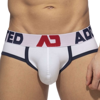 Slip Basic Colors AD Coton Blanc Addicted