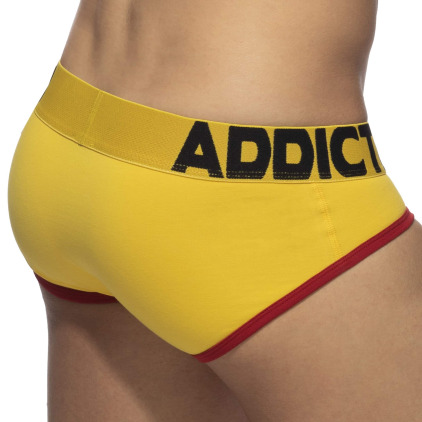 Slip Basic Colors AD Coton Jaune Addicted