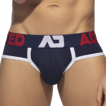 Slip Basic Colors AD Coton Bleu Marine Addicted