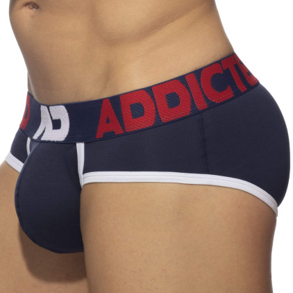 Slip Basic Colors AD Coton Bleu Marine Addicted