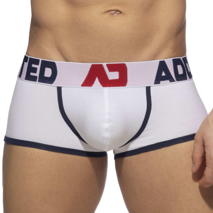 Shorty Basic Colors AD Coton Blanc Addicted