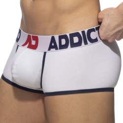 Shorty Basic Colors AD Coton Blanc Addicted