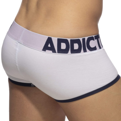 Shorty Basic Colors AD Coton Blanc Addicted
