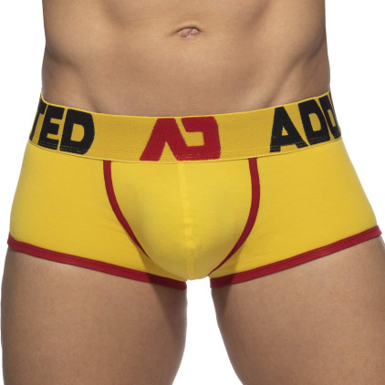 Shorty Basic Colors AD Coton Jaune Addicted