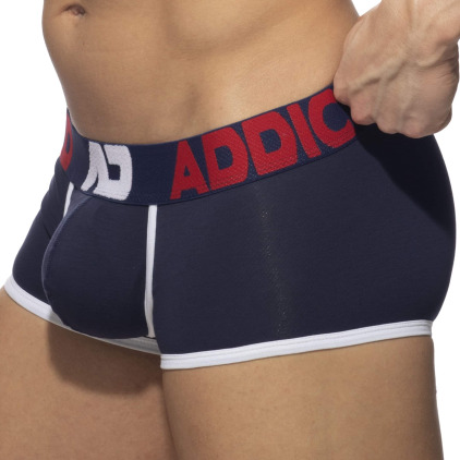 Shorty Basic Colors AD Coton Bleu Marine Addicted