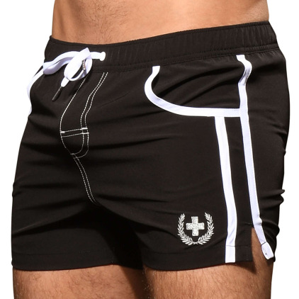 Andrew Christian Short de Bain Navigator Noir Andrew Christian Short de Bain Navigator Noir
