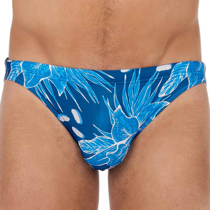 HOM Slip de Bain Moorea Bleu HOM Slip de Bain Moorea Bleu