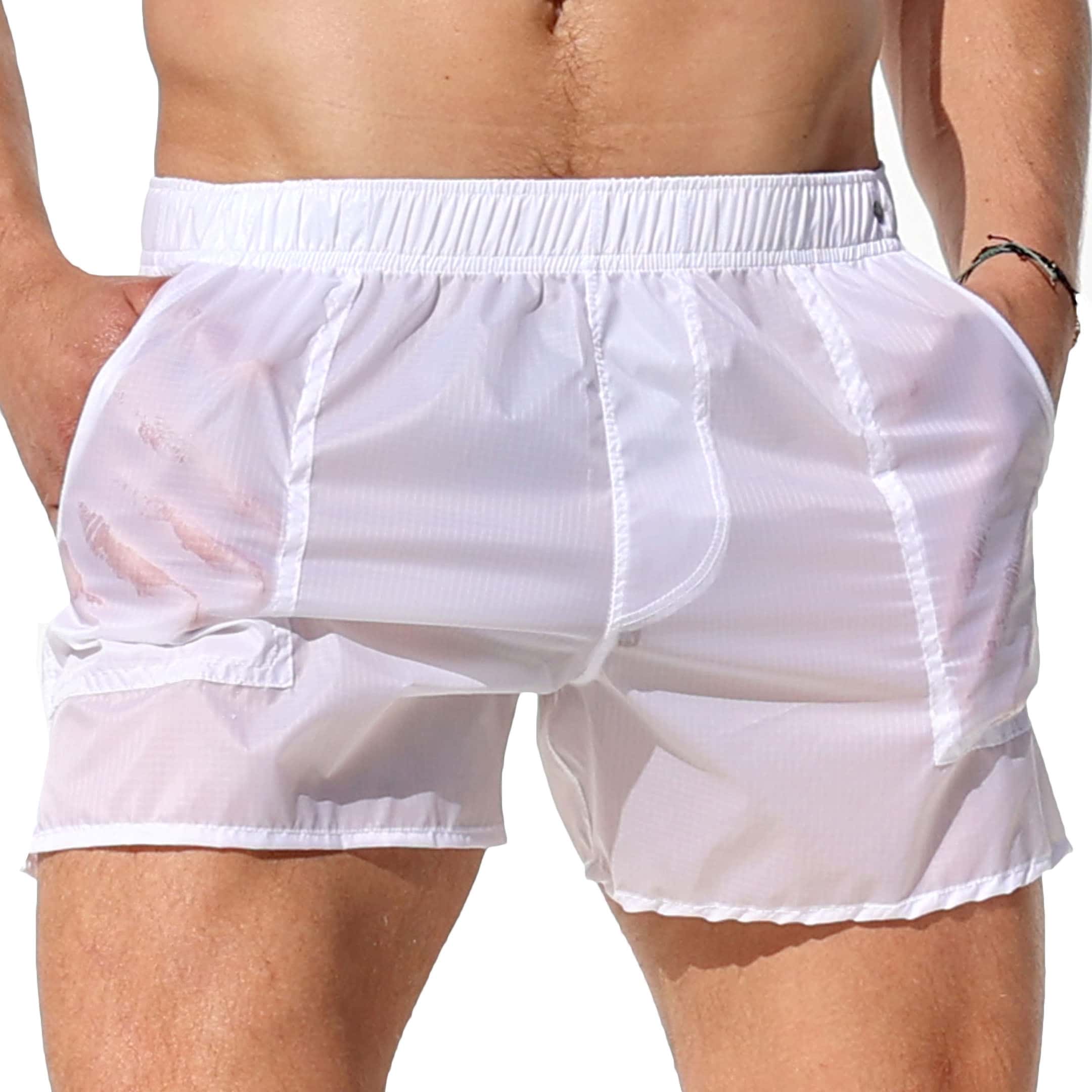 Rufskin Nuage Shorts - White | INDERWEAR