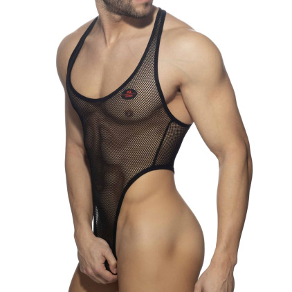 Body String Mesh Ring Noir AD Fetish