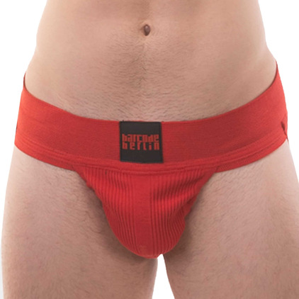 Barcode Jock Strap Sergey Pop Rouge Barcode Jock Strap Sergey Pop Rouge
