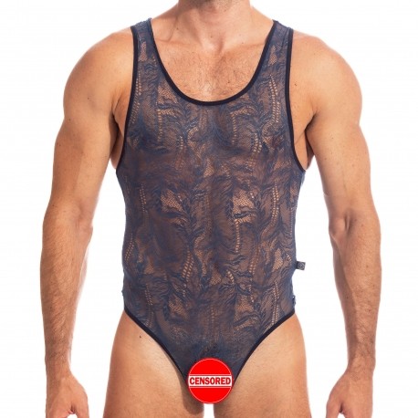 L'Homme invisible Body String Seaport Bleu