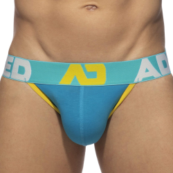 Jock Strap Basic Colors AD Coton Turquoise Addicted
