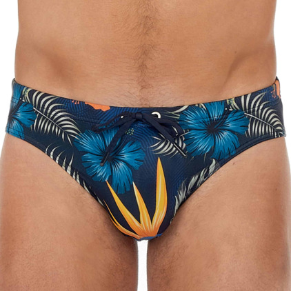 HOM Slip de Bain Tiki Marine HOM Slip de Bain Tiki Marine