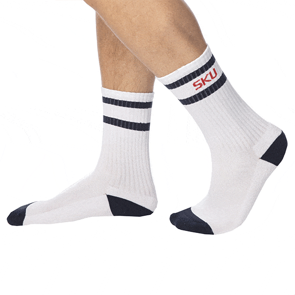SKU Low Sport Socks - White