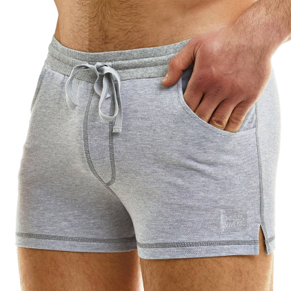 Modus Vivendi Short Piqué Gris Chiné Modus Vivendi Short Piqué Gris Chiné