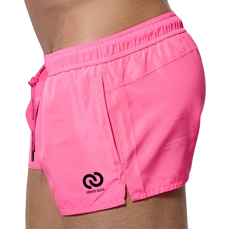 Roberto Lucca Swim Shorts - Pink | INDERWEAR