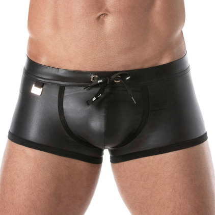 TOF Paris Shorty de Bain Fetish Noir TOF Paris Shorty de Bain Fetish Noir