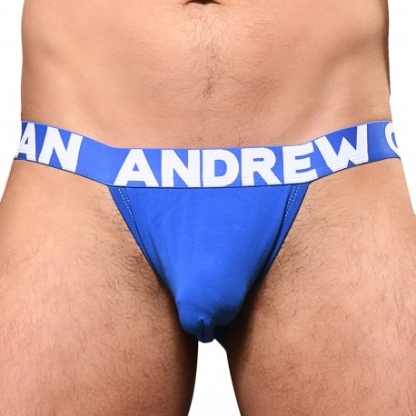 Andrew Christian Jock Strap Almost Naked Bamboo Bleu Roi