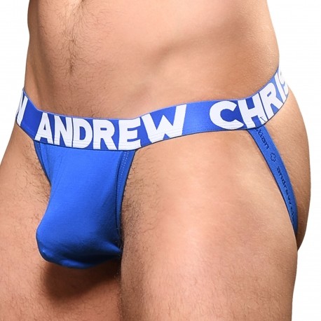 Andrew Christian Jock Strap Almost Naked Bamboo Bleu Roi