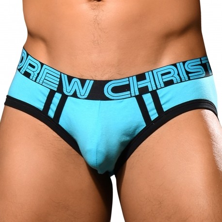 Andrew Christian Slip CoolFlex Modal Active Show-It Turquoise