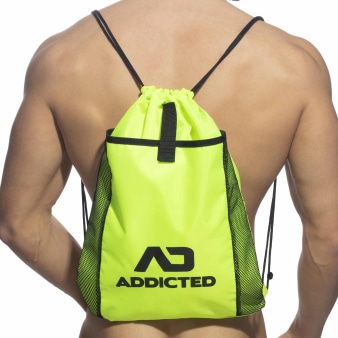 Sac de Plage AD Vert Fluo Addicted