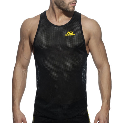 Addicted Débardeur Mesh Waistband Noir Addicted Débardeur Mesh Waistband Noir