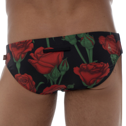 Slip de Bain Amour Noir Marcuse