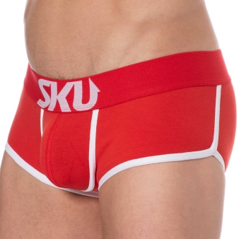Shorty Logo Coton Rouge SKU