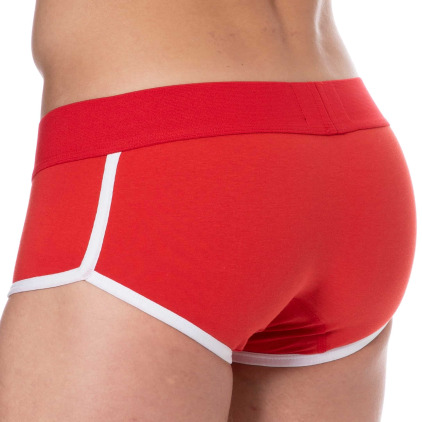 Shorty Logo Coton Rouge SKU