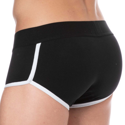 Shorty Logo Coton Noir SKU