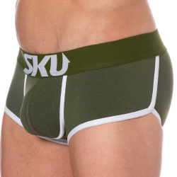 SKU Logo Cotton Trunks - Khaki