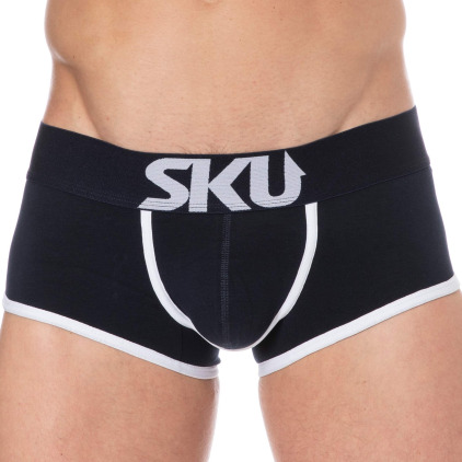 Shorty Logo Coton Bleu Marine SKU