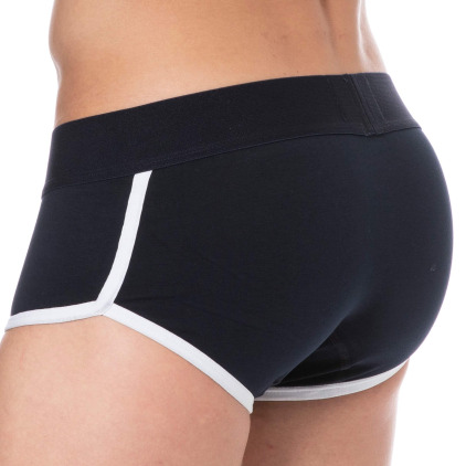 Shorty Logo Coton Bleu Marine SKU