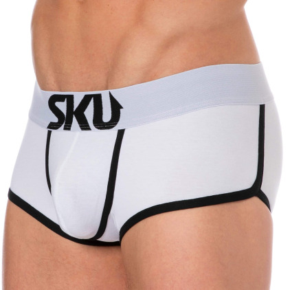 Shorty Logo Coton Blanc SKU