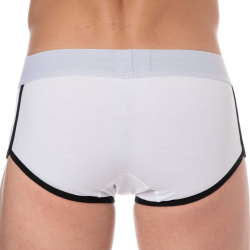 Shorty Logo Coton Blanc SKU