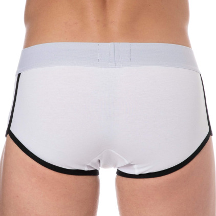 Shorty Logo Coton Blanc SKU