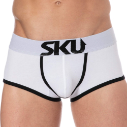 Shorty Logo Coton Blanc SKU
