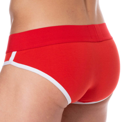 Slip Logo Coton Rouge SKU