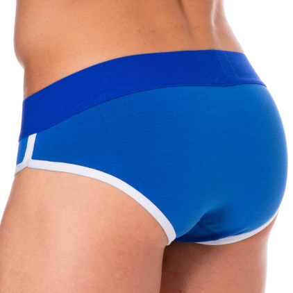 Slip Logo Coton Bleu Roi SKU