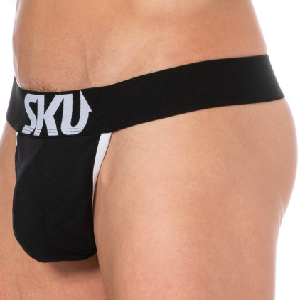 String Logo Coton Noir SKU
